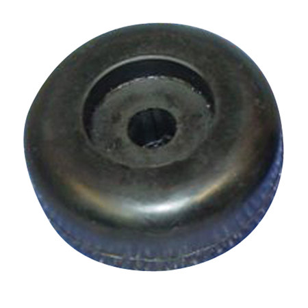 C.H. YATES C.H. Yates 134-5 Black Rubber End Cap Roller - 3.5 in. x 1.25 in. x 0.625 in. 134-5